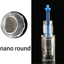 오토 MTS 충전식 니들 호환 503010 샤르망 머신 마이크로 쉐이딩 바늘 립, 50개, 나노 라운드