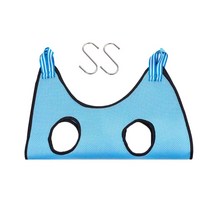 고양이 손질 손톱 자르기 긁힘 방지 물기 고정 가방 목욕 트리밍 구속 애완 동물 미용 해먹 걸이 용품, Blue new_2.5-5KG
