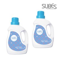 슈베스 블루 유아섬유유연제 용기 1700ml, 2개