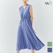 W9 플리츠 나시 원피스_TMOWB37W01-T