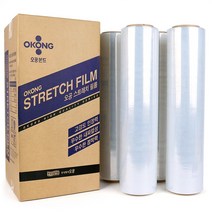 오공 스트레치필름 15mic 500mm 300M, 4개