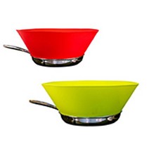 프라이월 프라이팬 기름방지망 레드 22cm + 그린 28cm 1세트