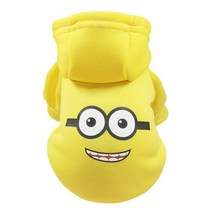 고양이 실내복 조끼 나시 순면 옷 신발 올인원 할로윈 가을 겨울 애완 동물 만화 개, XL, 씨엔, d-미니언