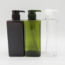 제이앤메이드 정사각 디스펜서용기 650ml, 01.투명