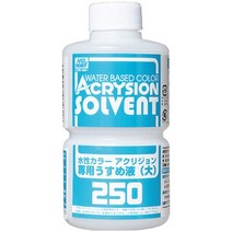 군제 T303 아크리존 솔벤트 아크릴신너 250ml