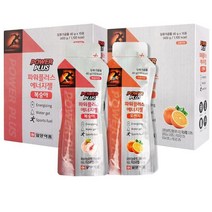 일양약품 파워플러스 에너지젤 파워젤 BCAA 아미노산 아르기닌 함유 복숭아 오렌지, 복숭아맛10개