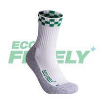 체커보드 플래그 그린 ONE STOP 스포츠양말, F1(220-250mm)