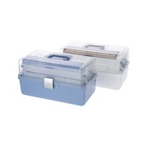 시스맥스 애니박스 소형 다용도 수납 정리 손잡이 함, 화이트