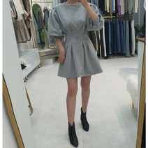 (2color) 쭈리 미니 원피스 캐쥬얼원피스 편안한미니원피스 A라인미니원피스