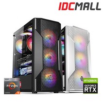 게이밍컴퓨터 라이젠5 RTX2060Super 디아블로4 호그와트레거시 배그 발로란트 PC 본체, 라이젠5 2600+2060Super +8G 블랙, 기본스펙