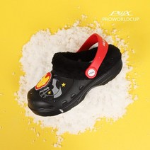프로월드컵 IM버튼 반짝반짝 라이팅 기능 가볍고 따뜻한 아이언맨 방한 슬리퍼 크록스 방한 샌들 울산점