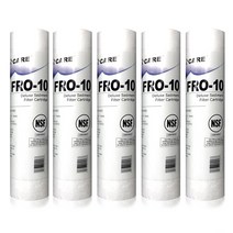 ICARE 10인치 하우징 침전 세디먼트 1차 정수기 필터 FRO-10, 5개, 하우징세디필터(FRO-10)