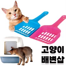 고양이 모래삽 야옹이 화장실 분변 응가 삽 캣똥삽-72394EA 와이조이컴퍼니, 본상품선택