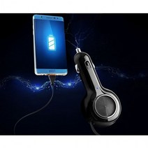 1+1 차량용 시거잭 충전기 휴대폰 릴 5핀 멀티 소켓 고속 자동차 usb 용품, 상세페이지 참조