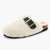 [베어파우] BELLE SHEARLING 아이보리 따듯 슬리퍼 K917030OD-W