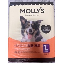 MOLLYS 몰리스 쉬야응가 1회용 50매 L
