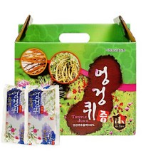 엉겅퀴즙 1박스(100ml x 60p) 국내산 엉겅퀴 즙 엑기스 액기스 농축액 원액 농축액 60팩 10+ 사은품 국산 엉겅퀴 추출액 100% 꽃 차 효능 피로간에좋은음식, 60포