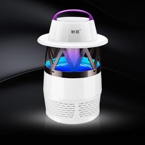 방충기 캠핑모기트랩 캠핑용모기퇴치기 블랙 화이트, UV-LED 포충기-화이트