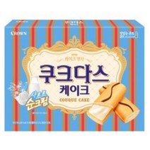 쿠크다스 케이크, 154g, 1개