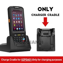 GZPDA05 PDA 바코드 스캐너 전용 충전 크래들 핸드헬드 안드로이드 9.0 2G 16G 4200mAh 탈착식 배터리, 01 GZPDA01Cradle_03 UK