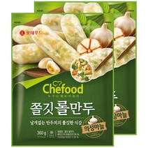 롯데푸드 쉐푸드 쫄깃롤만두360g+360g(1입)