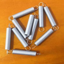 10 개 와이어 0.3mm 0.4mm 0.5mm 스테인레스 스틸 텐션 스프링 더블 후, 01 0.3x2mm, 07 10mm