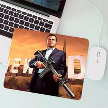 지패드5GTA 5 소형용 마우스 패드 PC 게이머 키보드 컴퓨터 오피스 매트 XXL 노트북 카펫 애니메이션 데스, 02 LockEdge250x200x2mm, 14 A14