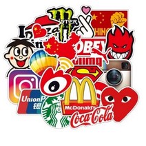 캐리어 노트북 리모와 스티커 세트, 혼합색상, 2세트