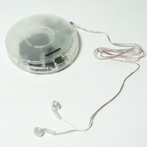 투명 CDP 휴대용 씨디 시디 플레이어 레트로 아날로그, 투명 CD 플레이어