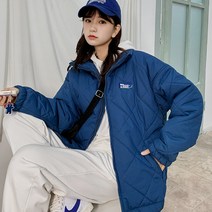 블링앤수 여성 퀼팅 숏 점퍼 AZZ067