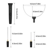 열선커터기 우드락 커팅 전기 스티로폼 커터 키트 8 피스 3 in 1 폼 조각기 18W 커팅 펜 아트, 03 EU