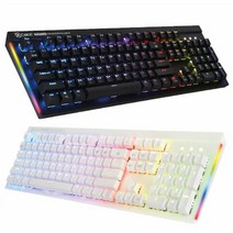 COX CK700 PLUS RGB 교체축 카일 광축 완전방수 게이밍 기계식키보드, 블랙/클릭