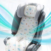 파파코코 공기청정 쿨시트 프리미엄 S2 (유모차라이너 유아용카시트 통풍시트), 매트그레이 S2(기본 필터 1개 포함)