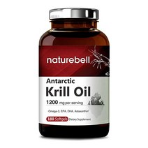 Naturebell 크릴오일 1200mg 180정, 단품, 단품