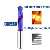 드릴 굴착 홀 단단한 텅스텐 카바이드 드릴 비트 CNC 금속 강철, 7.0 mm+65drill bit