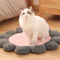 애견용품 강아지 고양이 우물방석, 그레이