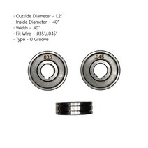 피더기 와이어 피더 송급장치 용접 MIG 용접기용 드라이브 롤러 용품 피드 부품 가스 차폐 그루브, 11.11