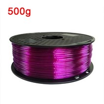 가정용 3d 레이저 프린터 대형 프린팅 재료 탄성 유연한 tpu 필라멘트 1.75mm 고무 소재 롤 플렉스 500g 250g 인쇄용 레드 블랙 블루 필라멘트, 9a 보라색-500g, 협력사