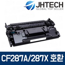 HP CF287A 토너 M501DN M501N M577 M506 M506N M527, 1Ea, HP M527f 토너 CF287A 표준용량 최신칩 완벽호환