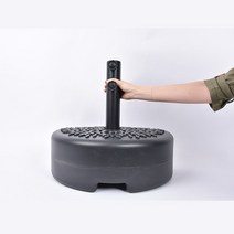 대형파라솔 카페파라솔 전용 물통 받침대 고정물통 (제스트)_973EA, 하프파라솔 물통받침