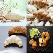 지티식품 냉동 미니 크로와상 생지 와플 크로플 빵 크루와상 크루아상 에어프라이어 대용량, 4번