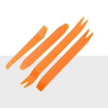 포원 차량용 다용도 내장재 리무버 4종 세트 공구 수리도구 튜닝 용품 카오디오 네비 블랙박스 배선 내장 정리 외장재 탈거 헤라 도어트림