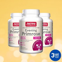 달맞이꽃 종자유 여성 호르몬 감마레놀렌산 오일 효능 3병, 3개, 60캡슐