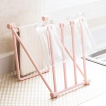 미니 간이 물빠짐 싱크대 주방 컵 잔 텀블러 병 걸이형 설거지 거치대 트레이 건조대, 그레이