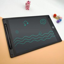 태블릿 그림 패드 타블렛 12 인치 LCD 전자 그리기 낙서 보드 디지털 필기 크리스마스 생일 선물, 12inch Single Black