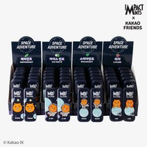 임팩트 카카오프렌즈 민트 무설탕 캔디 스페이스어드벤처 4종 12개입 독일산 직수입, one color/스피아민트 12개입