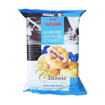 KC/블루베리잼 쿠키 70g/쿠키/과자/스낵, 블루배리잼쿠키