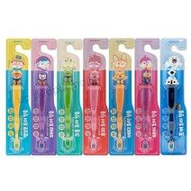 뽀로로 토이 유아칫솔세트 7P 혼합색상(매칭불가x 업피플몰), 루피 토이칫솔 7개