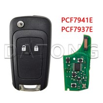 Datong World Car Remote Key 쉐보레 크루즈 올랜도 말리부 아베오 스파크 315433 MHz ID46 칩 자동 스마트 컨트롤 플립 키, 315MHz+2 BT PCF7941 7937