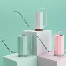 플랜테리어 다육 물주기 긴목 화분물뿌리개 발코니 정원 농사용 농장 텃밭 주택, 민트